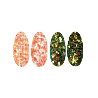 Ronney Glitter Nagelpulver /43/ Orange Folie