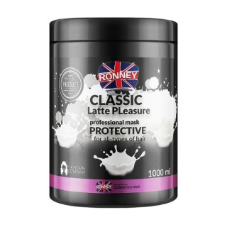 Ronney Professional Protective Mask for all hair types Classic Latte Pleasure 1000 ml