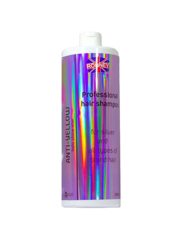 The shampoo for blond , bleached and gray hair gives a platinum shade, eliminating the yellow shade