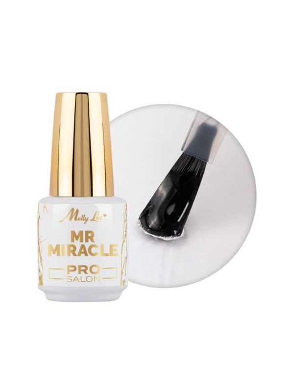 MollyLac Pro Salon Top no wipe Mr Miracle for hybrid nail polishes 15 g