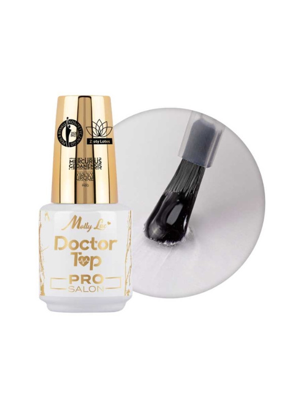 MollyLac Pro Salon Doctor Top innovative self-healing Top no Wipe 15 g