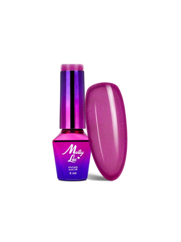 MollyLac /237/ Glowing Time Speculation Hybrid Nail Polish 5 ml