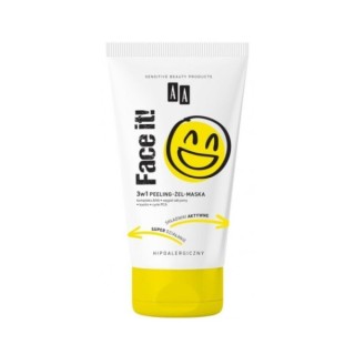 AA Face It 3in1 Peeling - gel - gezichtsmasker 150 ml