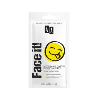 AA Face It reinigende anti-acne gezichtspleisters 24 stuks