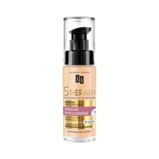 AA Technology Age 5 Repair Perfect smoothing Face care foundation /01/ Light 30 ml