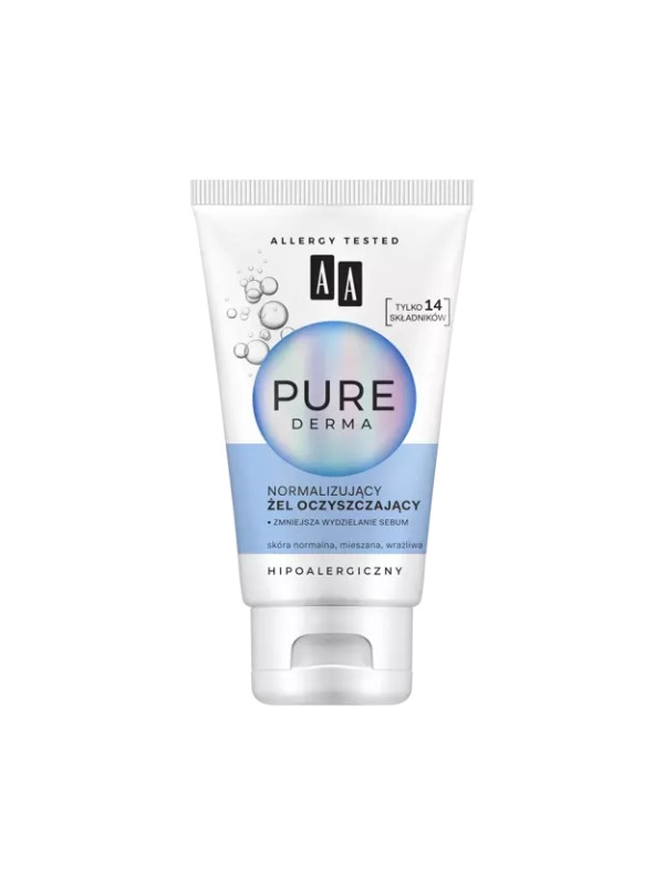 AA Pure Derma Normaliserende Gezichtswasgel 150 ml