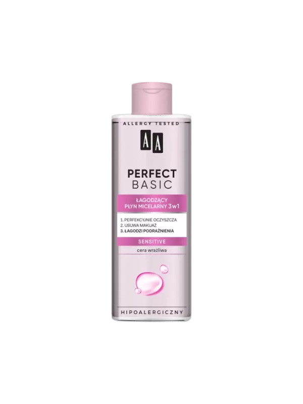 AA Perfect Basic 3in1 soothing Sensitive міцелярний флюїд 200 мл