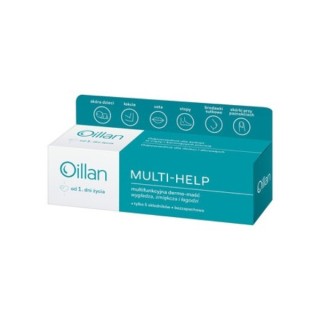 Oillan Multi-Help multifunktionale Dermo -Salbe ab dem 1. Lebenstag 12 g