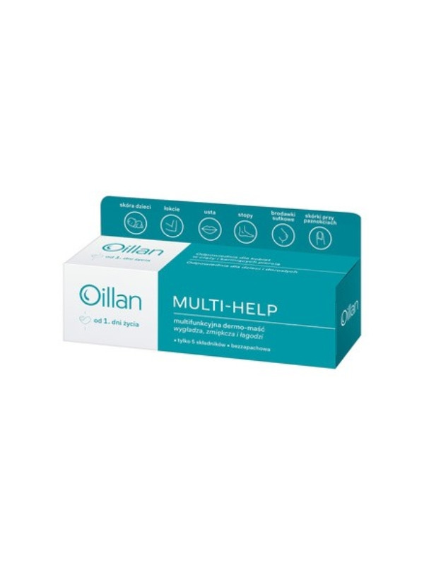 Oillan Multi-Help multifunktionale Dermo -Salbe ab dem 1. Lebenstag 12 g