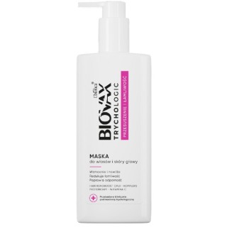 BIOVAX Trychologische Maske für Haar und Kopfhaut Trockenheit und Sprödigkeit 200 ml