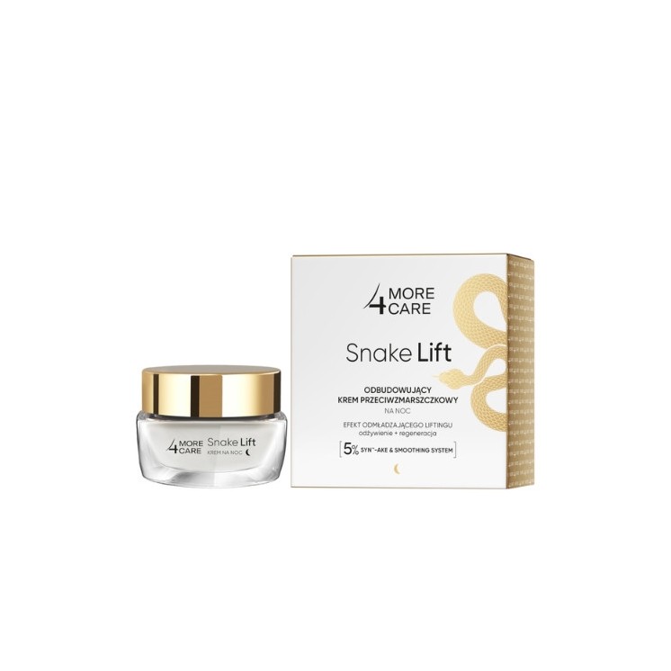 More 4 Care Snake Lift anti-wrinkle Regenerating night face cream 50 ml