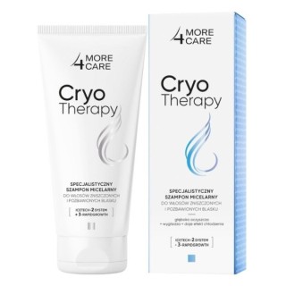 More 4 Care CYROTHERAPY specialist micellar hair shampoo 200 ml