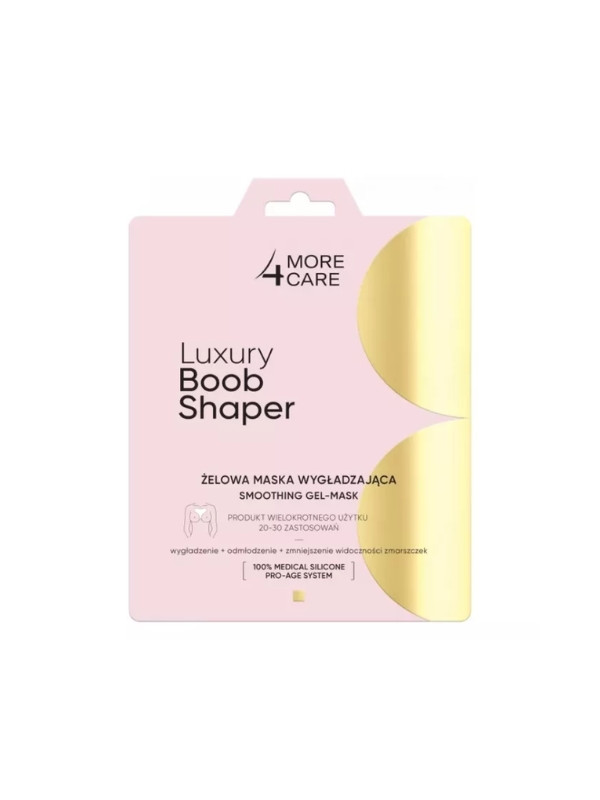 More 4 Care Luxury Body Shaper glättende Gelmaske für Brust und Dekolleté, 1 Stück