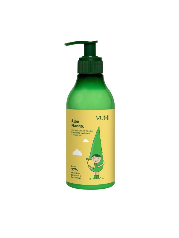 Yumi aloe body lotion intensely moisturizing Mango 300 ml