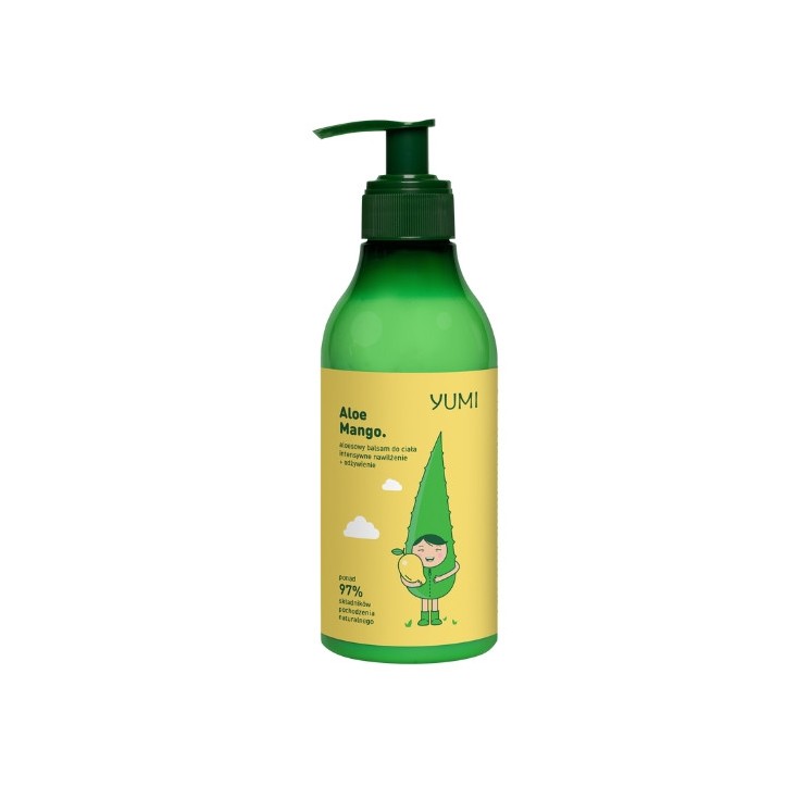 Yumi aloë bodylotion intens hydraterende Mango 300 ml