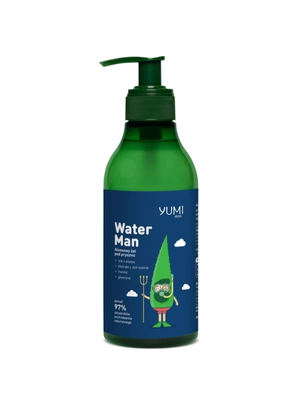 Yumi Men aloe shower gel Water Man 400 ml