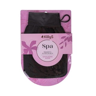 KillyS SPA Exfoliating Glove exfoliating body peeling glove Black 1 piece