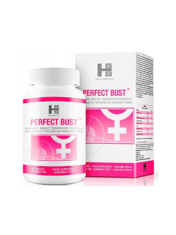 Sexual Health Series Perfect Bust+ Дієтична добавка Таблетки для збільшення грудей 90 капсул