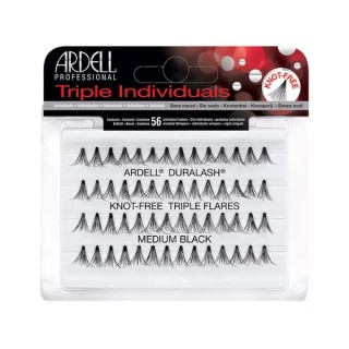 Ardell Triple Individual Tuft Set Medium Black 56 pieces