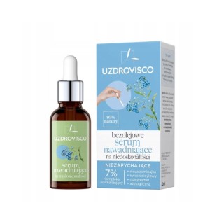 Uzdrovisco oil-free face Serum moisturizing against imperfections 30 ml