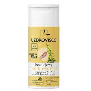 Uzdrovisco oil-free Facial tonic-essence with AHA acids 150 ml