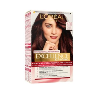 L'oreal Excellence Creme Haarfärbemittel /4,15/ Frostiges Braun