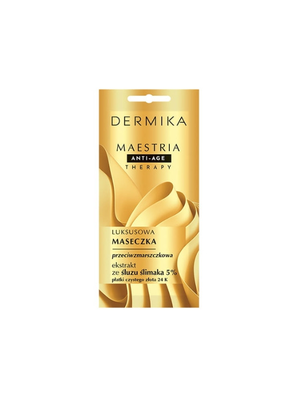 Dermika MAESTRIA Anti-Age Therapy luxuriöse Anti-Falten-Gesichtsmaske 7g