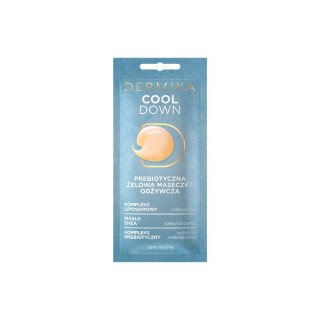 Dermika Cool Down Gel, präbiotische, nährende Gesichtsmaske 7 g