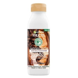 Garnier Fructis Hair Food Cocoa Butter wygładzająca Odżywka do włosów puszących się 400 ml