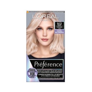 L'oreal Preference Farba do włosów /9.12/ Bardzo Jasny Popielaty Beżowy Blond