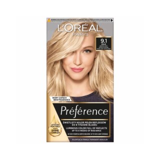 L'oreal Preference Haarfärbemittel /9,1/ Sehr helles Blond