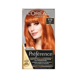 L'oreal Preference Hair dye /P78/ Very Intense Copper