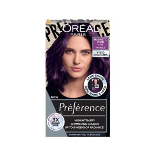 L'oreal Preference Vivid Colors Farba do włosów /3.161/ Magnetic Plum