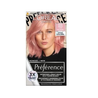 L'oreal Preference Vivid Colors Farba do włosów /9.213/ Rose Gold