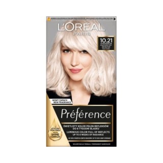 L'oreal Preference Haarverf /10.21/ Heel erg licht Blond