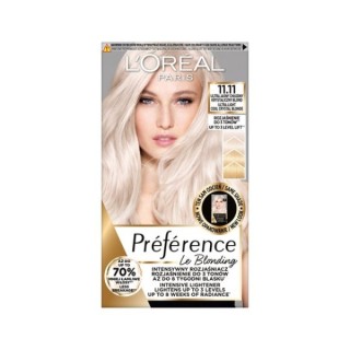 L'oreal Preference Farba do włosów /11.11/ Ultrajasny Chłodny Krystaliczny Blond