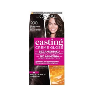 L'oreal Casting Creme Gloss Haarverf /200/ Ebbenhout Zwart