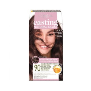 L'oreal Casting Natural Gloss Haarfärbemittel /423/ Kastanienbraun