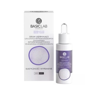 BasicLab Esteticus verstevigend Serum met 5 % zuivere koperpeptiden en 25% biomimetische peptiden 30 ml