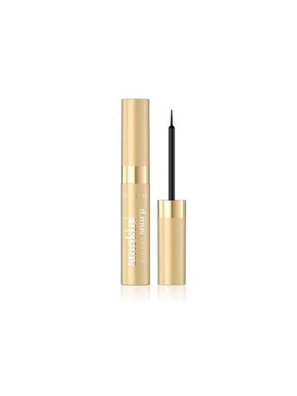 Claresa Smokin' Sharp vloeibare eyeliner Ultra Black 4 ml