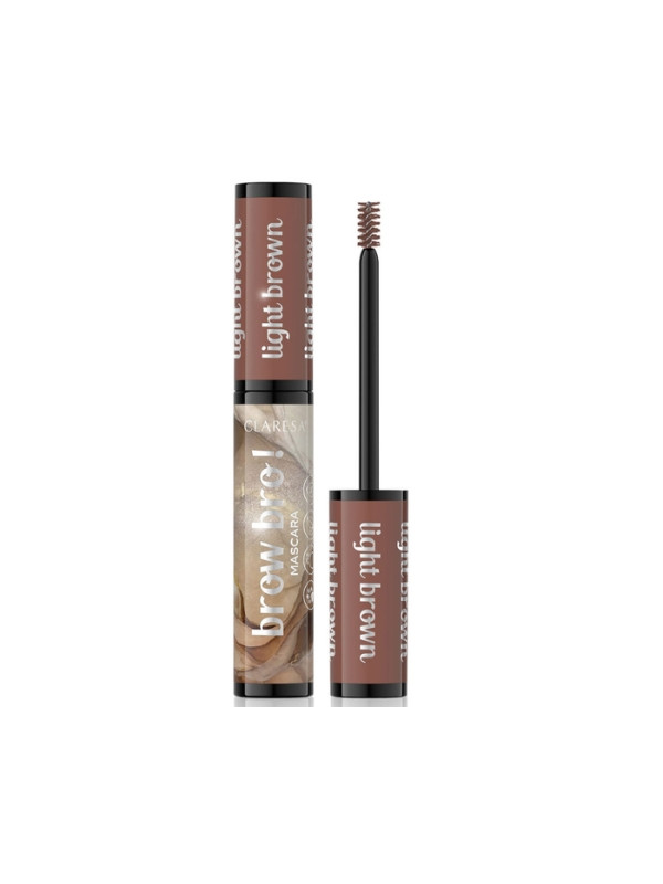 Claresa Brow Bro! Eyebrow mascara /01/ Light Brown 8 ml