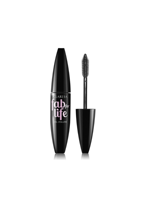 Claresa Fab For Life Tusz do rzęs Deep Black 12 ml