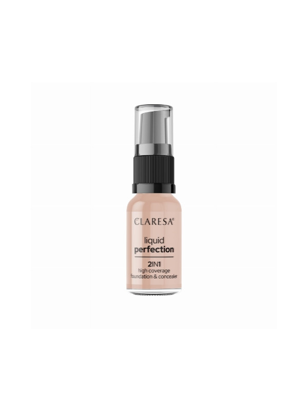 Claresa Liquid Perfection 2in1 Concealer - Foundation /104/ Nude 18 gr