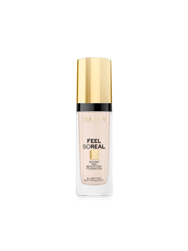 Claresa Feel So Real Face foundation /03/ Light - medium 30ml