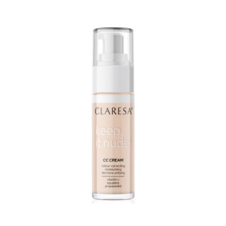 Claresa Keep Is Nude nawilżający Krem CC /101/ Light 33 g