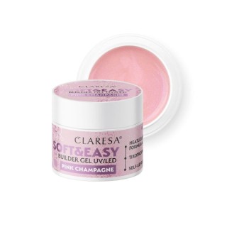 Claresa Soft & Easy Nail Builder Gel Pink Champagne 45 gr