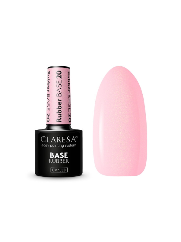 Claresa Rubber Base hybrid nail base /20/ 5 g