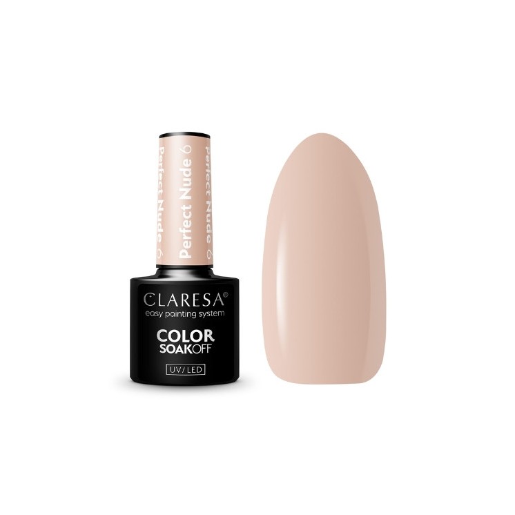 Claresa Perfect Nude Hybrid Nagellack /6/ 5 g