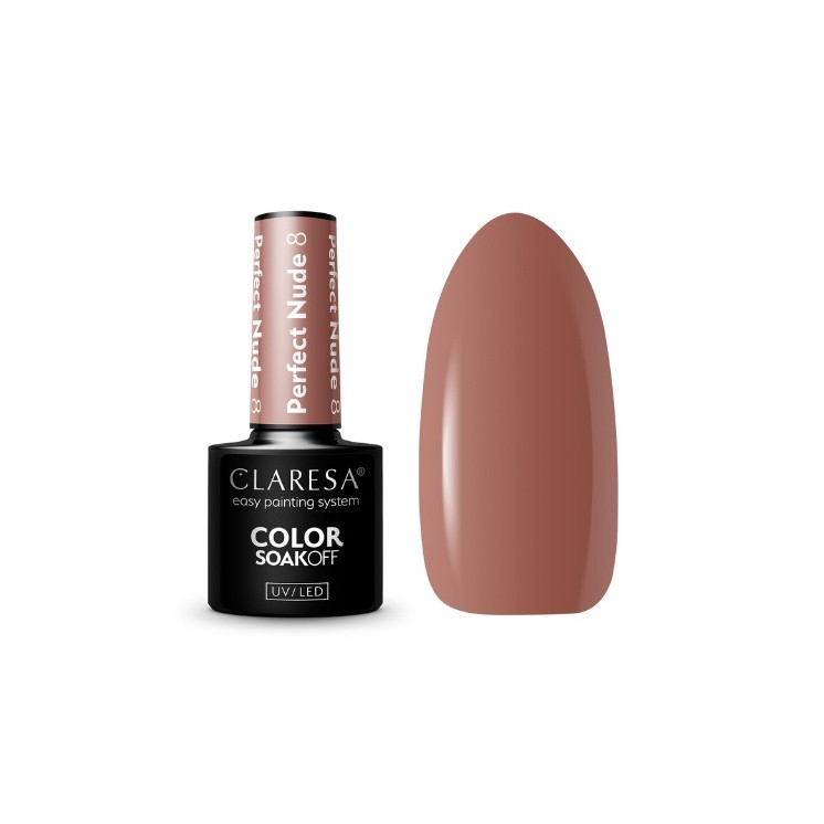 Claresa Perfect Nude Hybrid Nagellack /8/ 5 g