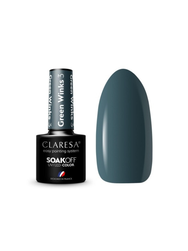 Claresa Green Winks Hybride nagellak /3/ 5 g